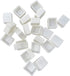 Honbay 24PCS White Plastic Watercolor Half Pans Empty Watercolor Paint Half Pans...