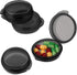 4PCS Portable Medicine Pills Case Small Pill Box Cute Medicine Case Compact Portable Pocket Purse Storage Container Earplug Bag Round Holder Bottl...