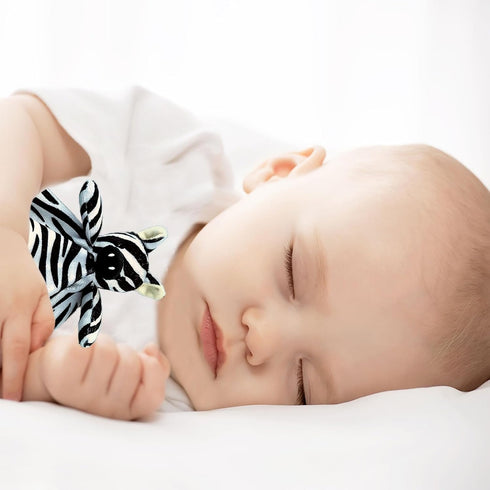 Baby Zebra Soft Stuffed Animal Security Blanket, Plush Zebra Character Lovey Blanket, Baby Shower/Nursery Gift, Cuddly Newborn, Infant, Toddler Sn...
