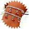 Bohemian Cherry Anklets Cubic Rhinestone Dangle Ankle Bracelets Silver Tassel Fruit Anklet Sparkle Tennis Chain Anklets Foot Jewelry for Women...