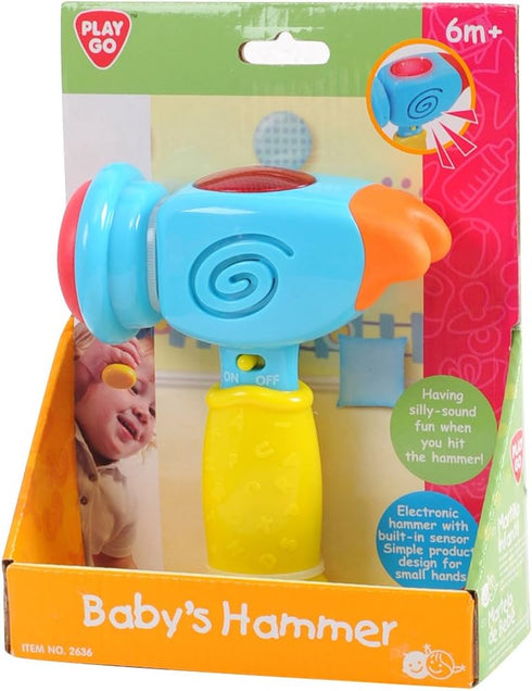PlayGo Light & Musical Baby's Hammer Pounding Toy for 6 Months & Up | Multi-Function Infant Funny Toy, 2636...