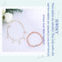 Boho Three Layered Beaded Ankle Bracelets Gold Moon Summer Beach Anklet Chain for Women...