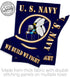 Sea Bees Garden Flag Home Decor Armed Forces United State American Decorations Military Memorabilia Remembrance Wall Tapestry Retire Outdoor Memor...