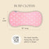 Dodo Babies 5-Pack Baby Burp Cloths - Soft, Absorbent Cotton Burp Cloths - includes Pacifier Case and 2 Pacifier Clips - Colors: Pink and White...