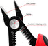 KAIWEETS Wire Cutters 6-Inch Flush Pliers with Supplementary Stripping, Cutting Pliers, Handy and Slim Diagonal Cutters, Sharp Snip...