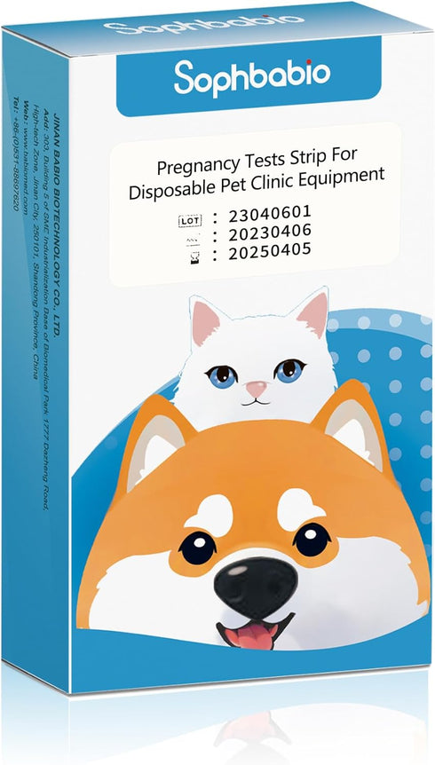 Dog Pregnancy Test Kit - Fast and Accurate Detection, Disposable Pet Clinic Equipment?Easily Determine if Pregnant...