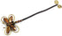 AeraVida Chic Organic Brown Cultured Freshwater Pearl-Mother of Pearl Dragonfly Handmade Brass Cuff...