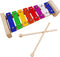 Xylophone for kids,Glockenspiel With 2Child Safe Mallets 8Notes Diatonic,Colorful Metal Bars With Educational Development Musical,Xylophone for To...