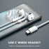Type C Earphones for iPhone 15 15Pro 15 Pro Max Headphones Wired, Stereo in Ear Earbuds Compatible with Most Type C Jack Devices Smartphones....