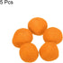 PATIKIL Wool Felt Balls Beads Wool Woolen Fabric 3cm 30mm Orange for Home Crafts Handcrafts Project DIY Pack of 5...