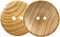 30 Pcs 30mm Camellia Wood Wooden Buttons for Craft DIY Sewing Project (convex)...