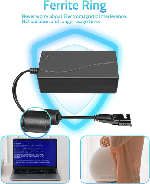 Sopito Universal Power Recliner Power Supply, Magnetic Ring 2-Pin AC/DC Adapter 100-240V, Quality 29V 2A Transformer Recliner Replacement Parts fo...