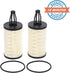 2 Pcs Engine Oil Filter Compatible With Mercedes-Benz Vehicle C, CLS, E, CLE, S, ML, SL Series, Replace #2761800009...