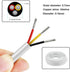 20FT 18 Gauge Wire 3 Conductor, 18AWG Electrical Wire, 18/3 Oxygen Free Stranded Tinned Copper Wire, Insulated Low Voltage Cable for LED Lamps Lig...