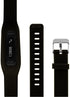 Buckle Bracelet for Fitbit One, Replacement Silicone Band with Chrome Watch Clasp and Fastener Buckle for Fitbit One...