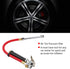 Professional Air Compressor Hose Tool Kit, Handheld Car Air Tire Pressure Filler Fill Inflator Gauge Dual Chuck...