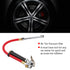 Air Compressor Hose Tool Kit Handheld Car Air Tire Pressure Filler Fill Inflator Gauge Dual Chuck...