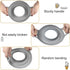 Microwave cool plate and spillover caddy with handles. For bowls, plates and microwave meals. BPA free...