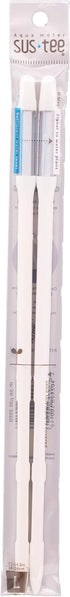 Aquameter (Large White Refillable - Bundle of 2) - House Plant Soil Moisture Meter, Humidity Sensor Probe, Water Level Indicator - Best for Indoor...