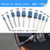 100 Pcs Rotary ???????????????? ?????????? - 1/8 Inch Shank Abrasive Stone Mounted Sharpening Bits Grinding Stones for Dremel Rotary Tools (Blue)...