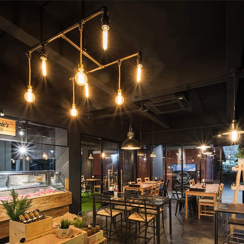 XININSUN T10 Led Bulb, 8W Dimmable Led Tubular Bulbs, 75-100 Watt Equivalent, 2700K Soft Warm White,850lm, Clear Glass, E26 Base Lamp Bulb, for Ca...