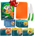MasterChef Junior Knife and Cutting Board Set - Includes Real Cutting Tools for Kids and 15 Cooking Childrens Baking Recipes - Great for Homemade ...