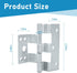 3 Pack Mobile Home Door Hinges Compatible with Elixir Mobile Homes Exterior Door...