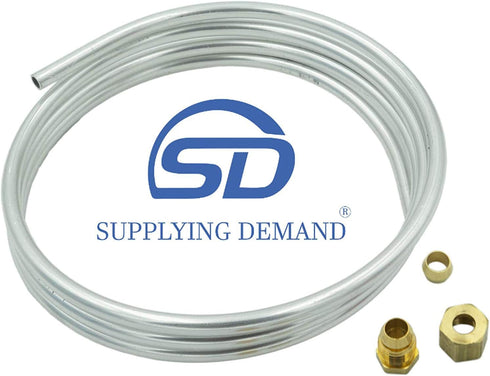 Supplying Demand 11-293 Pilot Burner 5 Feet Long 1/4 Inch Aluminum Tubing with Fittings