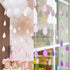 Baby Shower Decorations for Girl, Pink Party Hanging Raindrop Garland, Wedding Celebration Supplies, Paper Birthday Banners Decor Set, Graduation ...