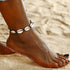Boho Shell Ankle Bracelets Summer Beach Rope Anklet Accessories for Women...