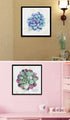 TINDAY 2PCS Framed DIY Paint by Numbers Kit for Adults Beginner Kids DIY Canvas Paint by Numbers Acrylic Painting for Home Decoration Paint by Num...