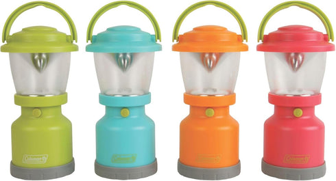 Coleman Kids Adventure Mini LED Lantern, Handheld Children's Lantern with Lifetime LED Bulbs, 16 Hrs Run Time, Water-Resistant Design (Colors May ...