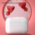Dpofirs Wireless Earbuds, Heart Shaped Stylish Lightweight Noise Canceling Stereo in Ear Bluetooth Earphones, Includes Charging Case and 6 Ear Tip...