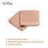 MECCANIXITY Heatsink Copper Pad Shim 15mm x 15mm x 2mm Thermal Conductive Heat Sink for Electronic Chip Cooling Pack of 12...