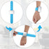 Geiserailie 10 Pcs Hair Styling Tools Set Magnetic Gel & Silicone Wristband for Stylists and Braiders, Wrist Strap, 3 Rat Tail Combs and 6 Plastic...