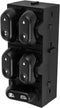 LCWRGS Power Window Switch for Ford F150 2004-2008, Expedition 2003-2006, Crown Victoria 2003-2008, Driver Side Master Switch, Black, Push Button,...