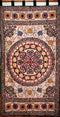 India Arts Celtic Sunflower Tab Top Curtain-Drape-Door Panel,Blue,44" x 88"...
