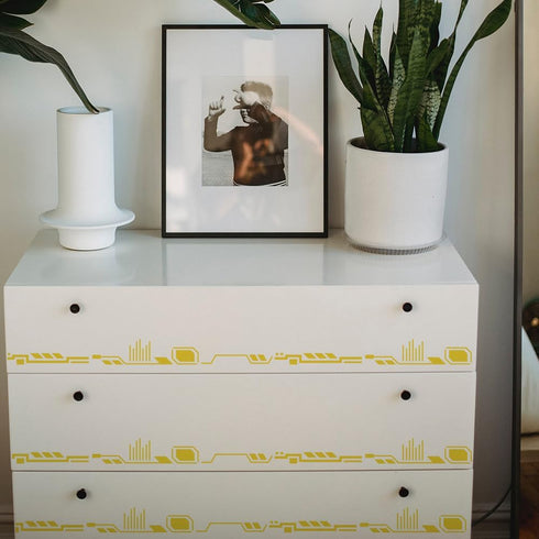 FINGERINSPIRE Science and Technology Stencil for Painting 11.8x11.8 inch Reusable Circuit Board Drawing Template DIY Craft Bullet Tracker Decorati...