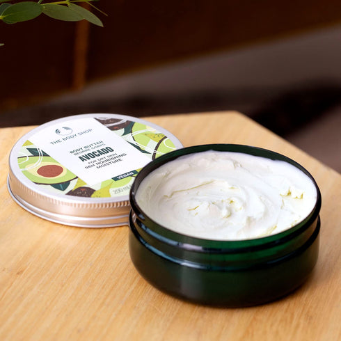 The Body Shop Avocado Body Butter – Nourishing & Moisturizing Skincare for Dry Skin – Vegan – 6.75 oz...