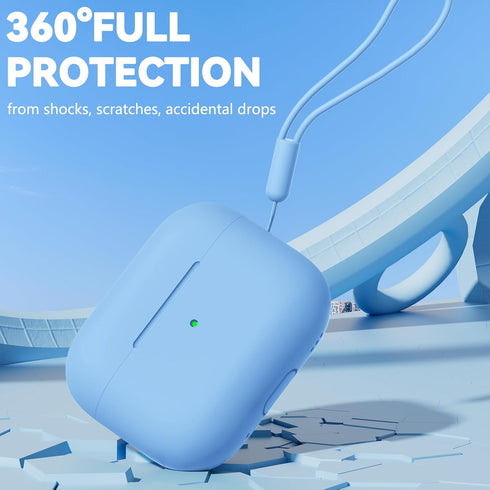 for AirPods Pro 2nd Generation Case (2022/2023) with Cleaner Kit,Soft Silicone Protective Case for Apple AirPod Pro 2 Gen Case Cover for Women Men...