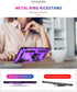 Galaxy A13 5G & A04s Purple Case: Military-Grade, Car Mount, Ring Stand, HD Screen Protector, Shockproof...