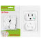 Outlet Covers (28 Pack) Self-Closing Child Proof Socket Covers 3-Prong Swivel Outlet Plug Covers Upgraded Adhesive Installation Comes with Extra S...