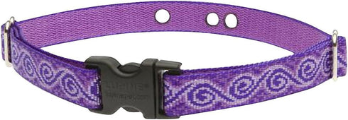 LupinePet Originals 3/4" Jelly Roll 12-17" Containment Collar Strap for Small to Medium Dogs...