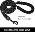 5/6 FT Strong Pet Dog Leash with Soft Padded Handle,Highly Reflective Rope for Night Walking,360-Degree Rotating Metal Buckle Without Tangles,Suit...