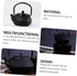 Hemoton cast iron teapot tea set retro metal coffee kettle simulation kitchen kettle cast iron tea kettle for stove top furniture iron boiling tea...