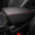 Leegi AAGIILEEYO Jeep Armrest Box Cover,1pc Black with Red Center Console Cover Fit for 2017 2018 2019 Jeep Cherokee...