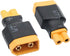 XT60 Male to XT30 Female Adaptor,XT30 Female to XT60 Male Wireless Connector Plug for RC FPV Drone Car Lipo NiMH Battery Charger ESC(4Pcs)......