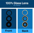 MMOBIEL Back Rear Camera Glass Lens Replacement Compatible with iPhone 15 Pro - Incl. Double-Sided Adhesive, Tweezer and Cloth.......