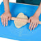 Non Stick Silicone Baking Mat, Blue 25 Inches x 18 Inches Non Slip on Surfaces for Rolling Dough with Measurements, Heat Resistant, Reusable, and ...