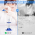 Thick Glass Graduated Cylinder Measuring Liquid Lab Cylinders with Anti-falling Plastic Base and Bumper Guards (glass, 5ML)...